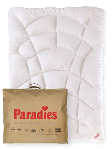 PARADIES Ganzjahresdecke 135x200 cm Runa Bio - hochwertige Bettdecke mit höchstem Volumen von PARADIES
