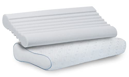 PARADIES Nacken-Kissen 40x80 cm - reVita Ergonomic - IGR Zertifiziert, ergonomisches Nackenstützkissen Höhe: 10 cm von PARADIES