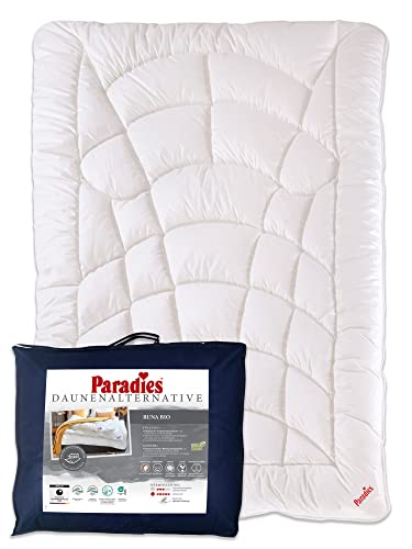 PARADIES Winterdecke 135x200 cm Runa Bio - kuschelig warme Bettdecke 135x200 Winter mit höchstem Volumen von PARADIES