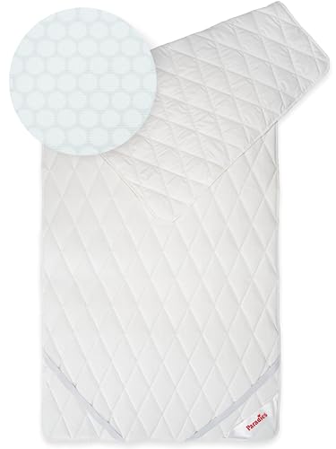 PARADIES kühlende Matratzenauflage 90x200 cm Cool Dream Pad - atmungsaktiver und feuchtigkeitsregulierender Matratzenschoner mit Kühleffekt, Öko-Tex 100 Klasse 1, medizinisch getestet von PARADIES