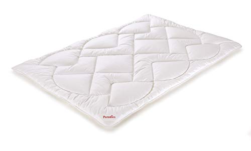 Paradies Anela Bio Bettdecke 155x200 cm - Ganzjahresbettdecke, Öko-Tex Zertifiziert Standard 100 Klasse 1, medizinisch getestet von PARADIES
