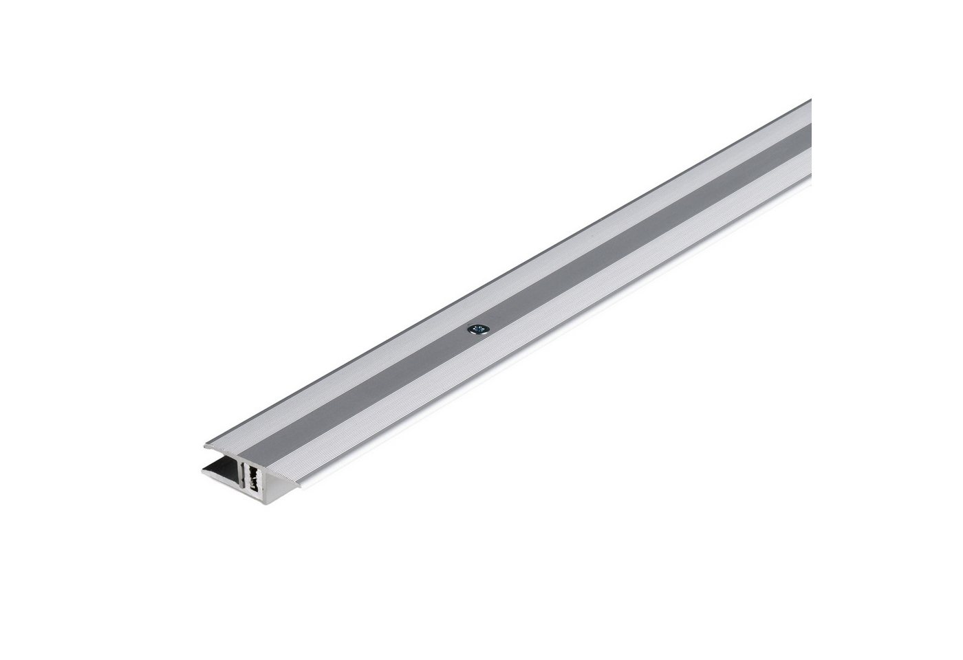 PARADOR Abschlussprofil Aluminium eloxiert Silber (Aluminium eloxiert, 1-St., Für Produkte von 7 bis 15 mm), Für einen optimalen und sauberen Abschluss von PARADOR