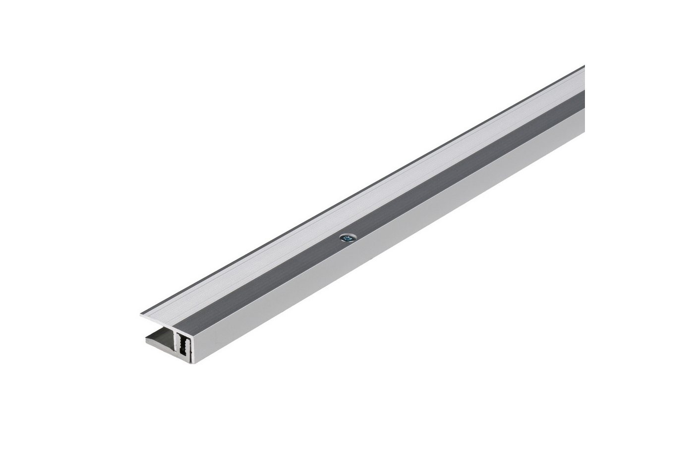 PARADOR Abschlussprofil Aluminium eloxiert Silber (Aluminium eloxiert, 1-St., Für Produkte von 8 bis 18 mm), Für einen optimalen und sauberen Abschluss von PARADOR