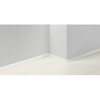 PARADOR Deckenleiste, weiß, MDF, LxHxT: 220 x 1,4 x 2 cm - weiss von PARADOR