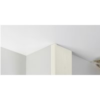 PARADOR Deckenleiste, weiß, MDF, LxHxT: 220 x 5 x 1,9 cm - weiss von PARADOR