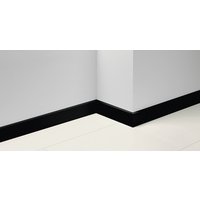 PARADOR Sockelleiste, schwarz,  MDF, LxHxT: 220 x 7 x 1,65 cm von PARADOR
