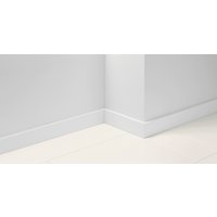 PARADOR Sockelleiste, weiß,  MDF, LxHxT: 220 x 7 x 1,65 cm - weiss von PARADOR