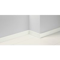 PARADOR Sockelleiste, weiß,  MDF, LxHxT: 220 x 7 x 1,65 cm - weiss von PARADOR