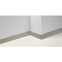 PARADOR Sockelleiste, weiß,  MDF, LxHxT: 220 x 7 x 1,65 cm - weiss von PARADOR