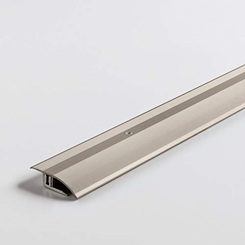 Parador Boden-Profile Anpassungsprofil Aluminium Edelstahl für Vinyl/Laminat Bodenbeläge 7-15 mm von Parador