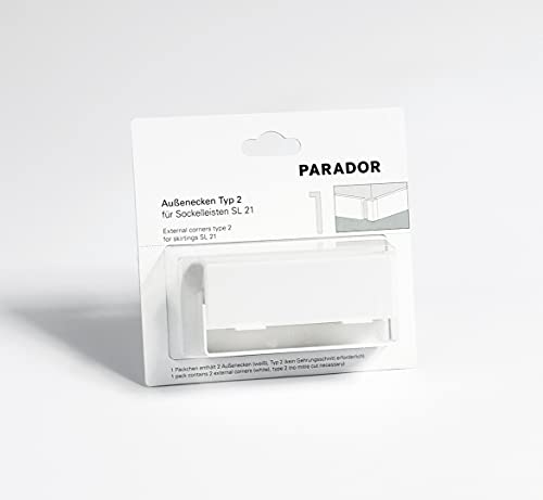 Parador Außenecken Typ 2 für Sockelleisten Parador SL 21 -Doppelpack von Parador