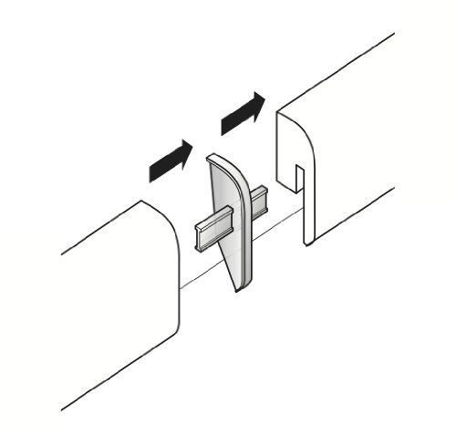 Parador Übergangskappen für SL 4 Typ 2 Buche-Optik von Parador