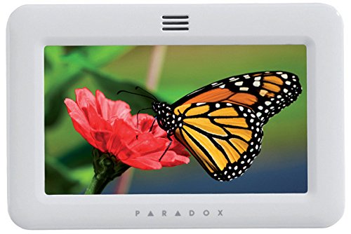 Paradox TM50W Touchscreen Tastatur für DIGIPLEX Evo Magellan MG5000/MG5050 Spectra SP SP4000 SP65 Farbe Weiß Elfenbein von PARADOX