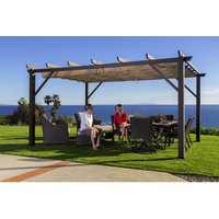 PARAGON OUTDOOR Pavillon Breite: 623 cm - braun von PARAGON OUTDOOR