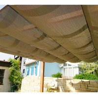 Polyester Pavillon Sonnensegel Florida Serie Braun - Paragon Outdoor von PARAGON OUTDOOR