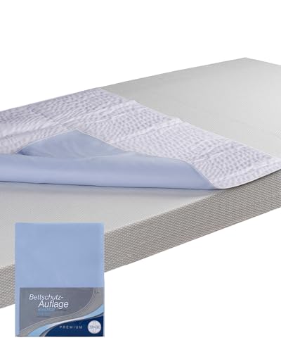 PARAM Bettschutzauflage Waschbar 85 x 90 cm | Inkontinenzunterlage Waschbar | Schützt Bett & Textilien | Hoher Komfort | 2.300 ml Saugvolumen von Param