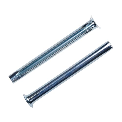 PARCO® Express-Nagel, Blitzdübel, Blitzanker, Expressnagel, Spannstift gelb verzinkt 6 X 80mm, 200 Stück von PARCO