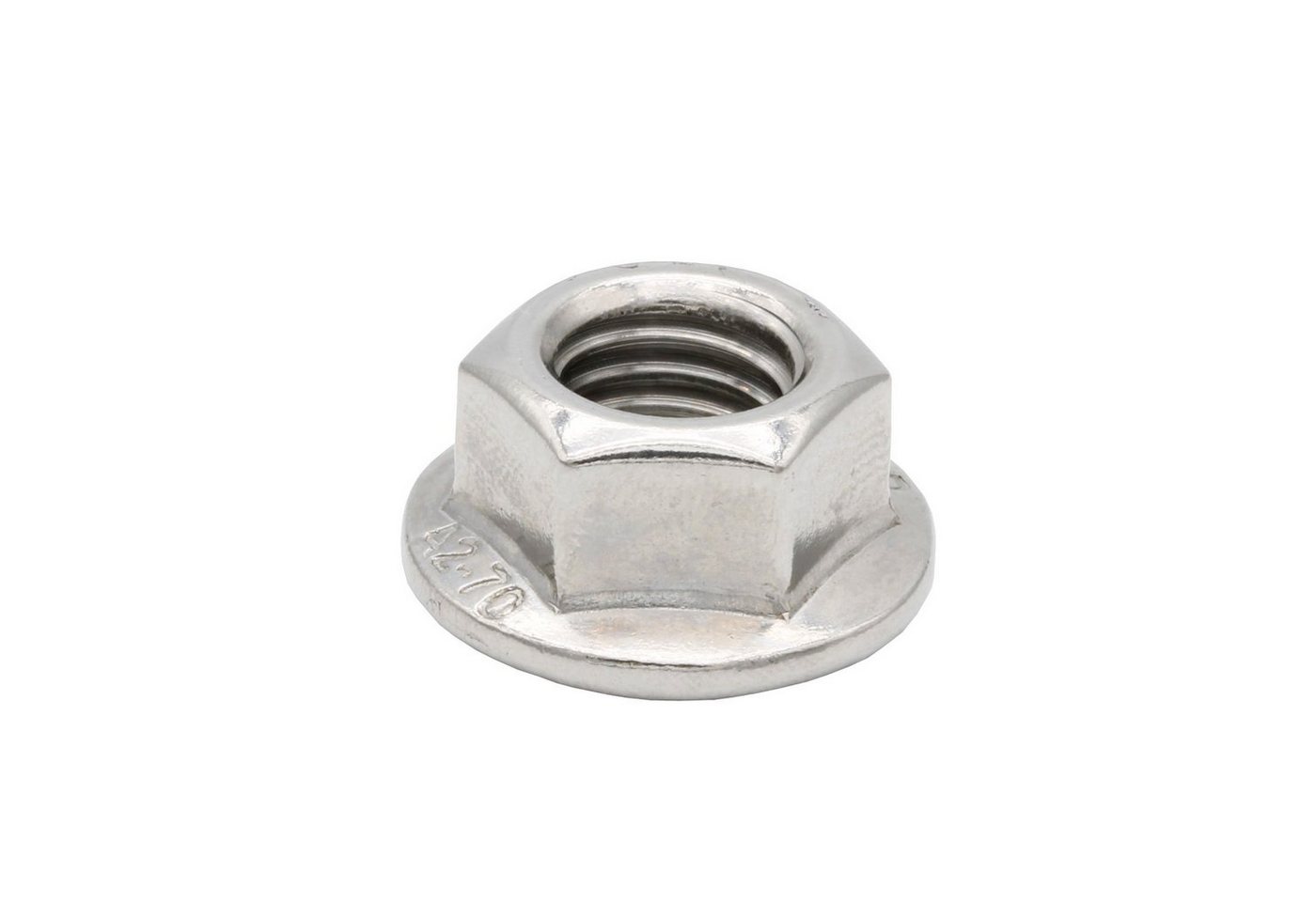 PARCO Sperrzahnmutter PARCO Sperrzahnmuttern M8 DIN 6923 Edelstahl A2 25 Stück, (25-St) von PARCO