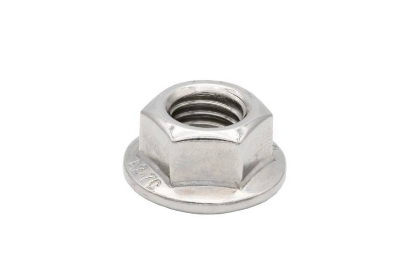 PARCO Sperrzahnmutter PARCO Sperrzahnmuttern M8 DIN 6923 Edelstahl A2 25 Stück, (25-St) von PARCO