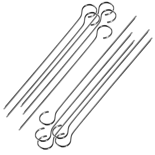 PARENCE - Spieße aus Edelstahl - 31cm, 10er Set für Küche und Grill, BBQ, Kamin, Rezeption, Garten, Gris PARENCE - Spieße aus Edelstahl - 31cm, 10er Set für Küche und Grill, BBQ, Kamin, Rezeption, Garten, Gris von PARENCE