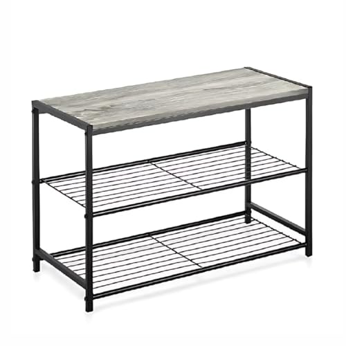 PARENCE.- 3-stöckiges Regal aus Metall und Holz 60x30x43 cm – Design-Multifunktionsablage, Tragfähigkeit 5 kg pro Tablett PARENCE.- 3-stöckiges Regal aus Metall und Holz 60x30x43 cm – Design-Multifunktionsablage, Tragfähigkeit 5 kg pro Tablett von PARENCE