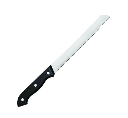 PARENCE.- Brotmesser aus Edelstahl/Küchenmesser mit Wellenschliff und ergonomischem Griff -18cm von PARENCE