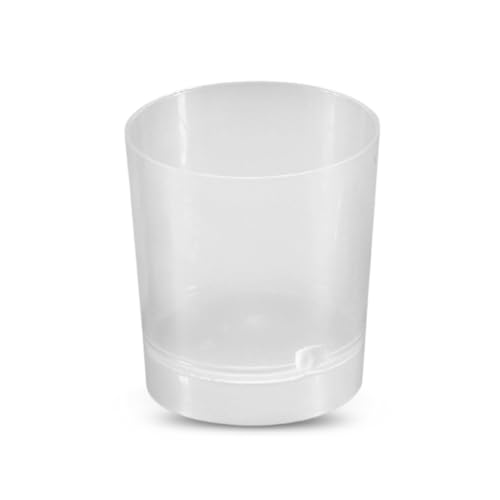 PARENCE.- Set mit 36 wiederverwendbaren 30ml Schnapsgläsern – BPA-freie PP Starre Kunststoffbecher | Widerstandsfähige klare Schnapsgläser | Wiederverwendbar, unzerbrechlich von PARENCE