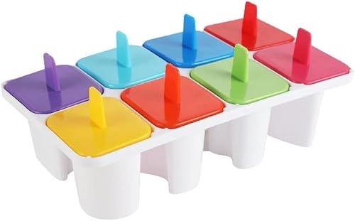 PARENCE.- Wiederverwendbare Eisform - 8 kleine Hohlräume - Sorbets, Eis am Stiel, gefrorene Fruchtsäfte von PARENCE