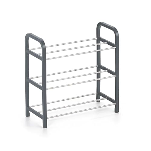 Parence.- 3-stöckiges Schuhregal - Robustes Metall und Elegantes Design - einfach zu montierender Schuhschrank - 40x19x44cm Parence.- 3-stöckiges Schuhregal - Robustes Metall und Elegantes Design - einfach zu montierender Schuhschrank - 40x19x44cm von PARENCE