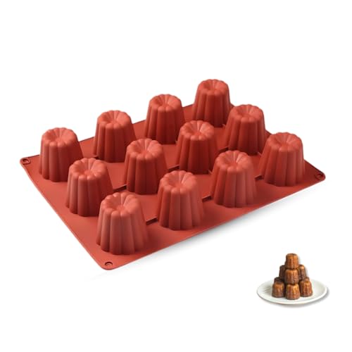 Parence.- Silikon Riffelform - 12 Kavitäten für große Riffelungen - einfache Entnahme aus der Form, vielseitig einsetzbar - 29x21,5cm von PARENCE
