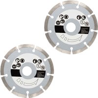 Parkside ® - Diamant-Trennscheiben für Parkside Mauernutfräse pmnf 1350 E4 lidl ian 356345 Trennscheiben Diamantscheiben von PARKSIDE®