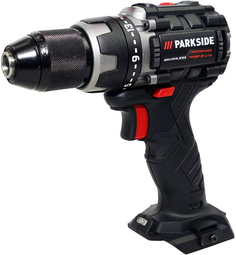 PARKSIDE PERFORMANCE® Akku-Bohrschrauber 20V Akkuschrauber PABSP 20 (ohne Akku), 20 V, max. 2000 U/min, Bürstenloser Motor (Brushless Motor) von PARKSIDE PERFORMANCE®
