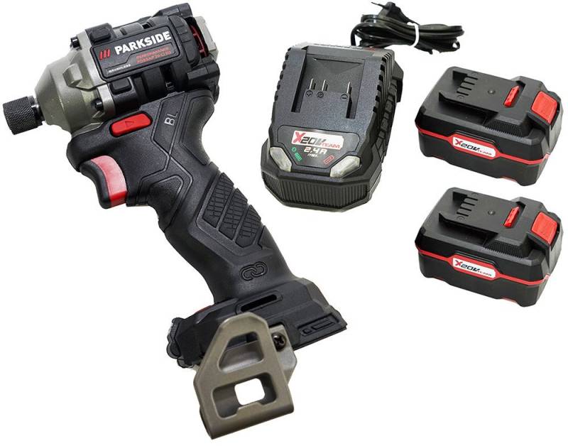PARKSIDE PERFORMANCE® Akku-Drehschlagschrauber 20V - 1/4" Akku Schlagschrauber PDSSAP 20 im Transportkoffer, 3600 U/min, 226 Nm von PARKSIDE PERFORMANCE®