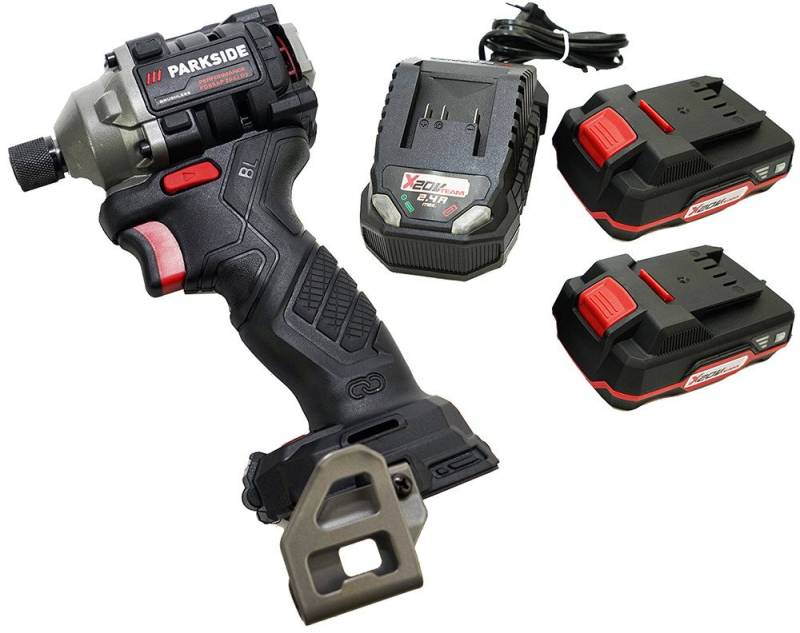 PARKSIDE PERFORMANCE® Akku-Drehschlagschrauber 20V - 1/4" Akku Schlagschrauber PDSSAP 20 im Transportkoffer, 3600 U/min, 226 Nm von PARKSIDE PERFORMANCE®