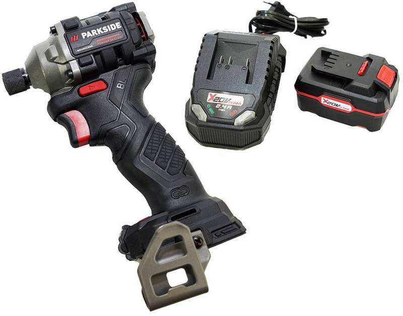 PARKSIDE PERFORMANCE® Akku-Drehschlagschrauber 20V - 1/4" Akku Schlagschrauber PDSSAP 20 im Transportkoffer, 3600 U/min, 226 Nm von PARKSIDE PERFORMANCE®