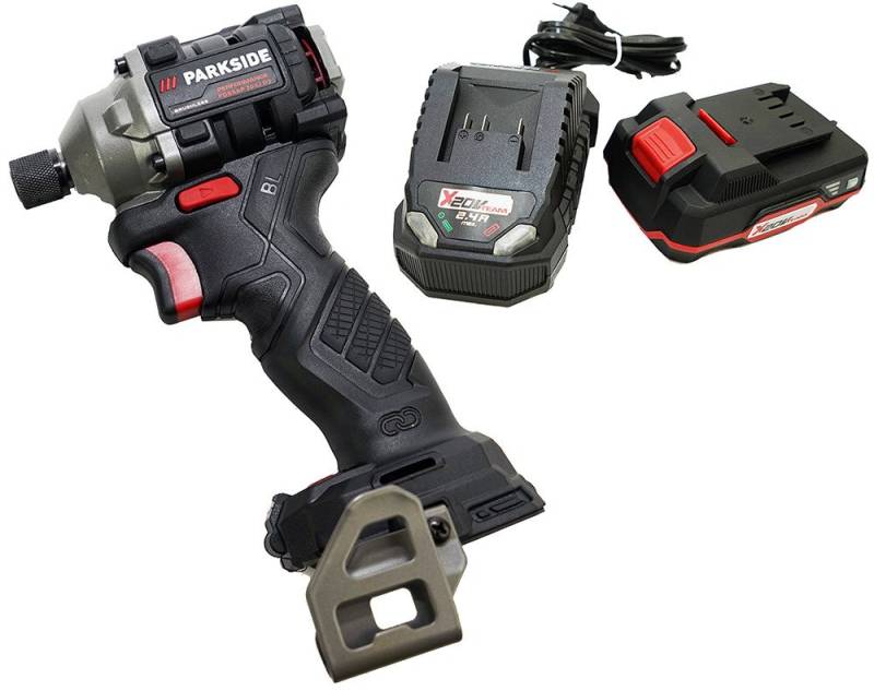 PARKSIDE PERFORMANCE® Akku-Drehschlagschrauber 20V - 1/4" Akku Schlagschrauber PDSSAP 20 im Transportkoffer, 3600 U/min, 226 Nm von PARKSIDE PERFORMANCE®