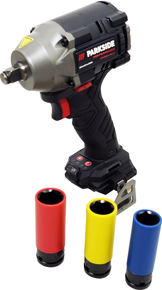 PARKSIDE PERFORMANCE® Akku-Drehschlagschrauber 20V Akku ½" Schlagschrauber 600Nm 1,26kg PPDSSA 20, 3000 U/min, 600 Nm, Inkl. praktischen Aufbewahrungskoffer von PARKSIDE PERFORMANCE®