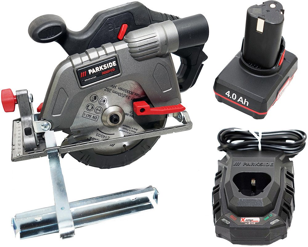 PARKSIDE PERFORMANCE® Akku-Handkreissäge 12V Akku Hand Kreissäge PHKSAP 12 im Transportkoffer von PARKSIDE PERFORMANCE®