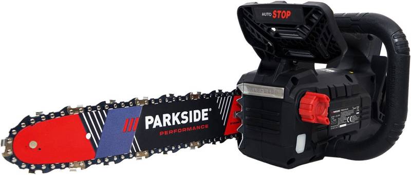 PARKSIDE PERFORMANCE® Akku-Kettensäge 40V Akku Kettensäge PPAKS 40 Baumpflegesäge, 35 cm Schwertlänge von PARKSIDE PERFORMANCE®