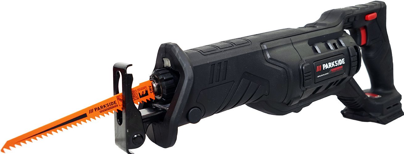 PARKSIDE PERFORMANCE® Akku-Säbelsäge 20V Akku Säbelsäge 28mm Hub PSSAP 2028 (ohne Akku), Inkl. Tragekoffer von PARKSIDE PERFORMANCE®