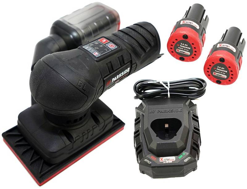 PARKSIDE PERFORMANCE® Akku-Schwingschleifer 12V Akku Schwingschleifer PASSP 12, max. 10000 U/min von PARKSIDE PERFORMANCE®