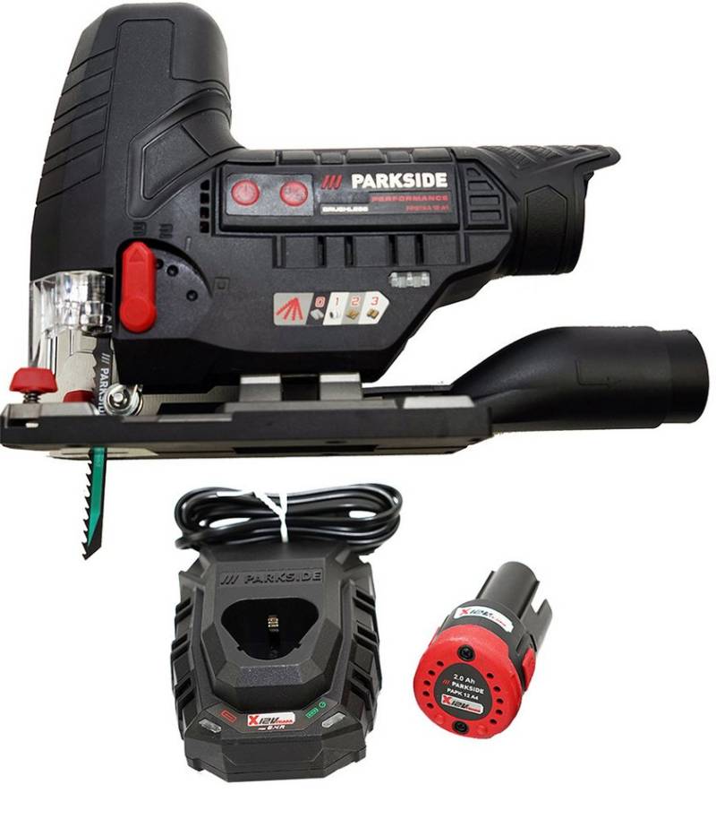 PARKSIDE PERFORMANCE® Akku-Stichsäge 12V Akku Stichsäge PPSTKA 12 im Transportkoffer von PARKSIDE PERFORMANCE®
