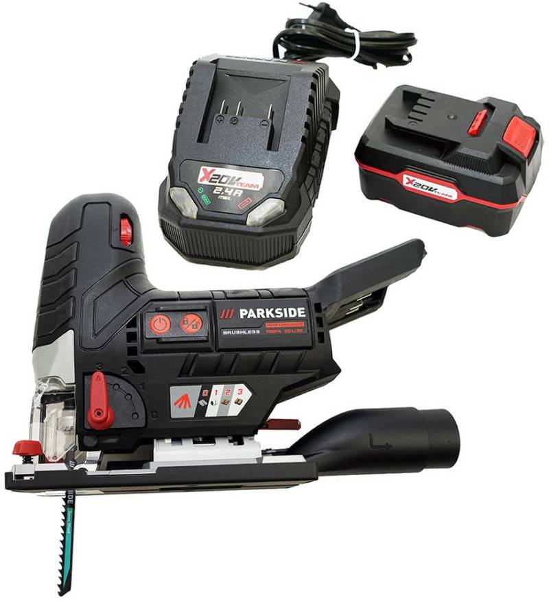 PARKSIDE PERFORMANCE® Akku-Stichsäge 20V Akku Stichsäge PSSPA 20 im Transportkoffer von PARKSIDE PERFORMANCE®