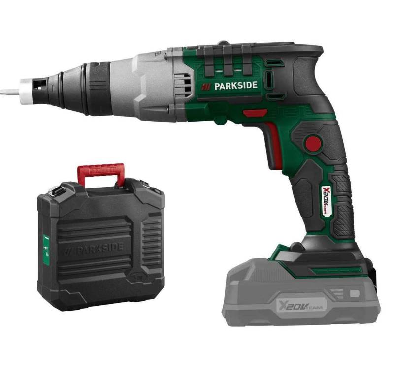 PARKSIDE PERFORMANCE® Akku-Trockenbauschrauber PARKSIDE 20V Akku-Trockenbauschrauber PTBSA 20-Li ohne Akku, Ladegerät von PARKSIDE PERFORMANCE®