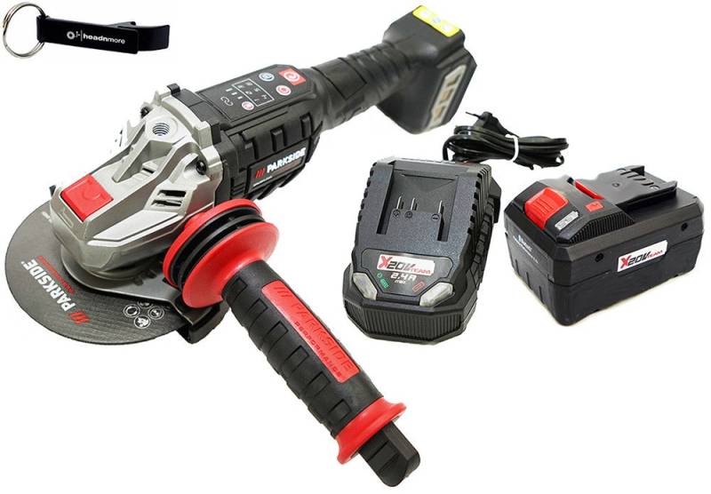 PARKSIDE PERFORMANCE® Akku-Winkelschleifer 20V Winkelschleifer im Transportkoffer von PARKSIDE PERFORMANCE®