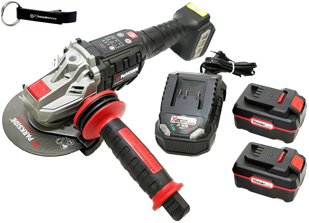 PARKSIDE PERFORMANCE® Akku-Winkelschleifer 20V Winkelschleifer im Transportkoffer von PARKSIDE PERFORMANCE®