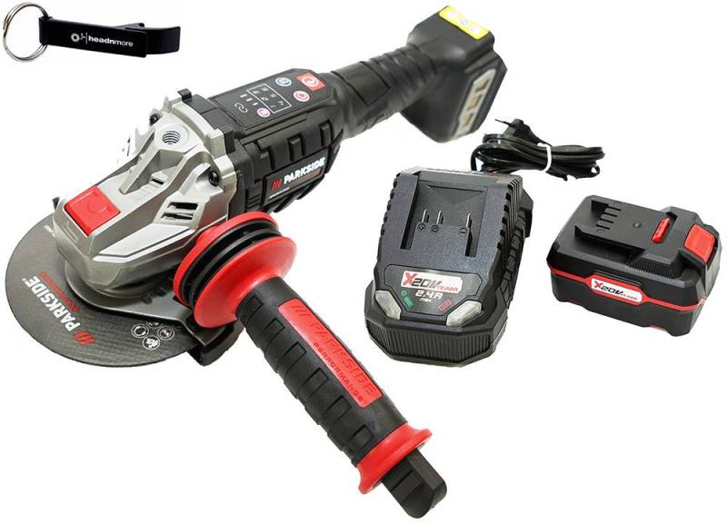 PARKSIDE PERFORMANCE® Akku-Winkelschleifer 20V Winkelschleifer im Transportkoffer von PARKSIDE PERFORMANCE®