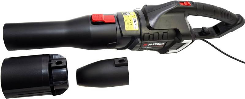 PARKSIDE PERFORMANCE® Elektro-Laubbläser Elektro-Axial-Laubbläser »PPELB 1650 A1«, inkl. Rund- und Flachdüse von PARKSIDE PERFORMANCE®