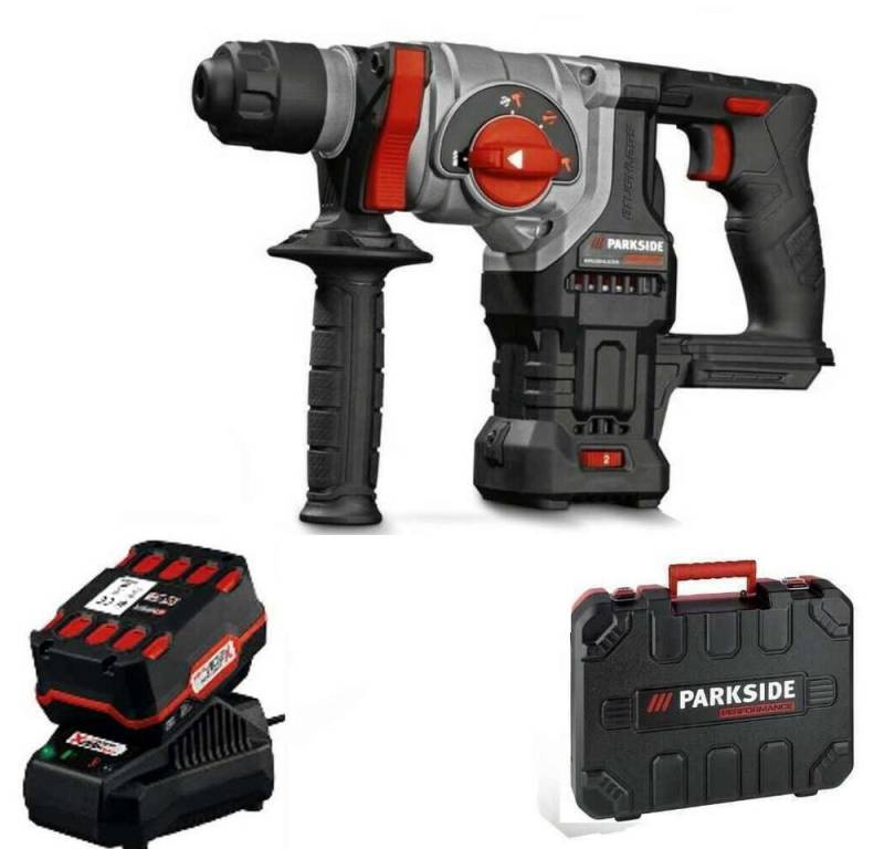 PARKSIDE PERFORMANCE® Kombihammer PARKSIDE Akku Kombihammer 20 Volt PKHAP 20-Li 4 Ah Akku Ladegerät von PARKSIDE PERFORMANCE®