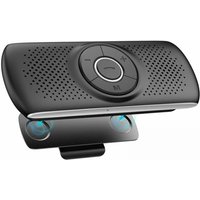 Bluetooth 5.0 Auto-Freisprecheinrichtung mit Lautsprecher, integriertem Mikrofon, Clip-Halterung für GPS, Musik-Slot, TF-Karten-Slot und Bluetooth 5.0 Auto-Freisprecheinrichtung mit Lautsprecher, integriertem Mikrofon, Clip-Halterung für GPS, Musik-Slot, TF-Karten-Slot und von PARKSIDE